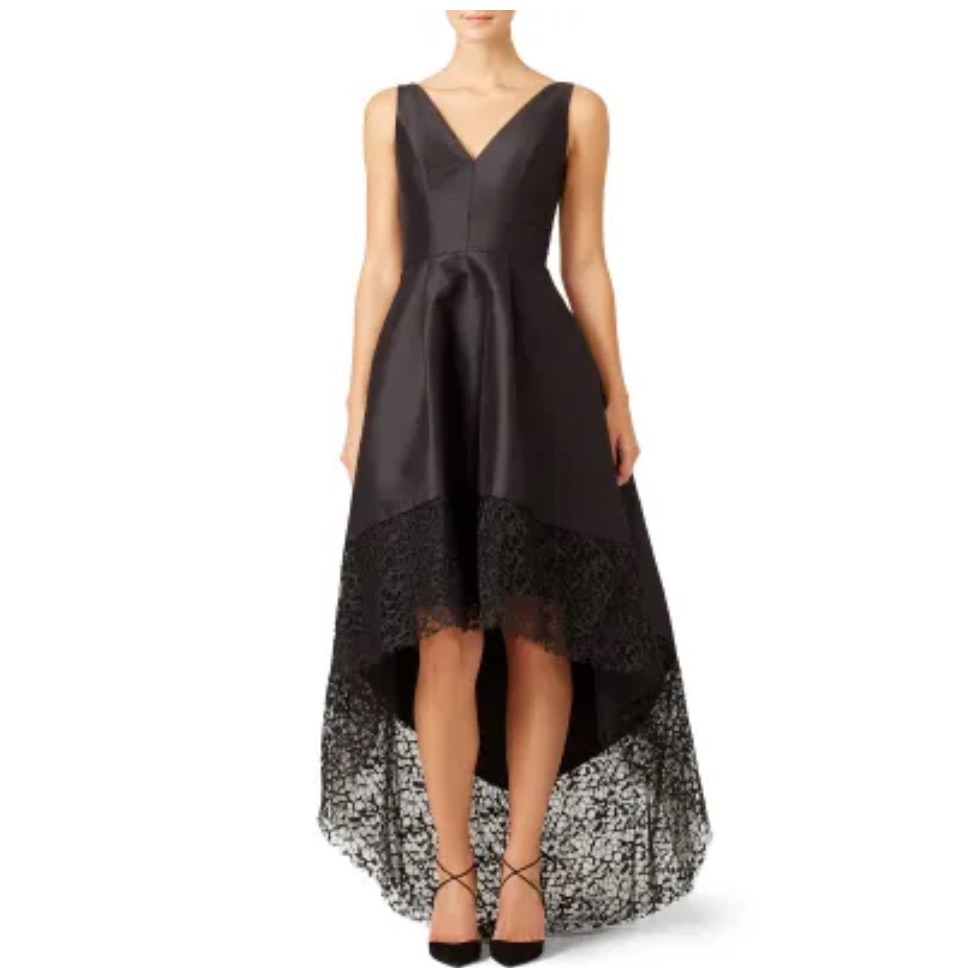Ml Monique Lhuillier Spiderweb Gown Size 14
